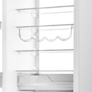Forno Rivestito 42-Inch Panel Ready Double Bottom Freezer, 16.9 Cu. Ft., Ice Maker, Total No Frost, Fast Cool & Fast Freeze (FFRBI1794-42)