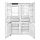 Forno Rivestito 42-Inch Panel Ready Double Bottom Freezer, 16.9 Cu. Ft., Ice Maker, Total No Frost, Fast Cool & Fast Freeze (FFRBI1794-42)