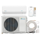 Senville 18K BTU Mini Split with 21.4 SEER2, 230V Ductless Air Conditioner and Heat Pump Condenser with Wall Mount Air Handler (SENA-18HF)