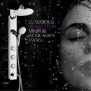 Forno AcquaSPA 9-Inch Overhead Rainfall Shower Panel with 2.5 GPM Flow Rate and with SensoTEMP in Mirrored Stainless Steel (SL31MC-L2)