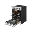 Thor Kitchen 24-Inch 3.7 Cu. Ft. Electric Range with 4 Elements in Stainless Steel (SRE2401)