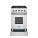 Thor Kitchen 24-Inch 3.7 Cu. Ft. Natural Gas Range with 4 Burners in Stainless Steel (SRG2401)