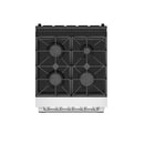 Thor Kitchen 24-Inch 3.7 Cu. Ft. Natural Gas Range with 4 Burners in Stainless Steel (SRG2401)