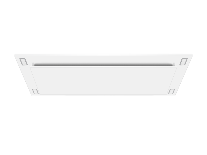 Victory Sunset 38.5-Inch 600 CFM Flush Ceiling Range Hood in White (Sunset-WH)