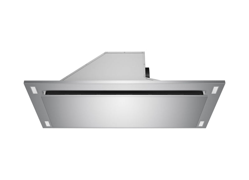Victory Sunset 38.5-Inch 600 CFM Wireless Flush Ceiling Range Hood in Matte Black (Sunset-B-BK)