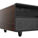 Forno Evoluto Tavolo 51-Inch Smart Coffee Table Refrigerators - Dual Cooling Zones, Wireless Charging Pad & Built-In Bluetooth Speakers, with Wood Accent Sides (FCTFR7006-51WD)