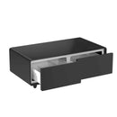 Forno Evoluto Tavolo 51-Inch Smart Coffee Table Refrigerators - Dual Drawers, Bluetooth 5.0 Audio, Wireless Charging & RGB Ambient Light in Black (FCTFR7006-51BLK)