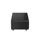 Forno Evoluto Tavolo 51-Inch Smart Coffee Table Refrigerators - Dual Drawers, Bluetooth 5.0 Audio, Wireless Charging & RGB Ambient Light in Black (FCTFR7006-51BLK)