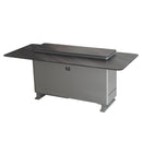 FORNO Elevato Smart Bar Table with 5.2 Cu. Ft. Fridge/Freezer, Motorized Lift System, Bluetooth Control in Midnight Marble (FBTFR7037-72GRY)