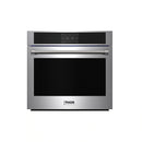 Thor Kitchen 3-Piece Appliance Package - 30-Inch Electric Wall Oven, Microwave with Air Fryer, and Warming Drawer in Stainless Steel