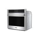 Thor Kitchen 5-Piece Pro Appliance Package - 36" Cooktop, Wall Oven, Pro-Style Wall Mount Hood, Dishwasher & Refrigerator with Water Dispenser in Stainless Steel