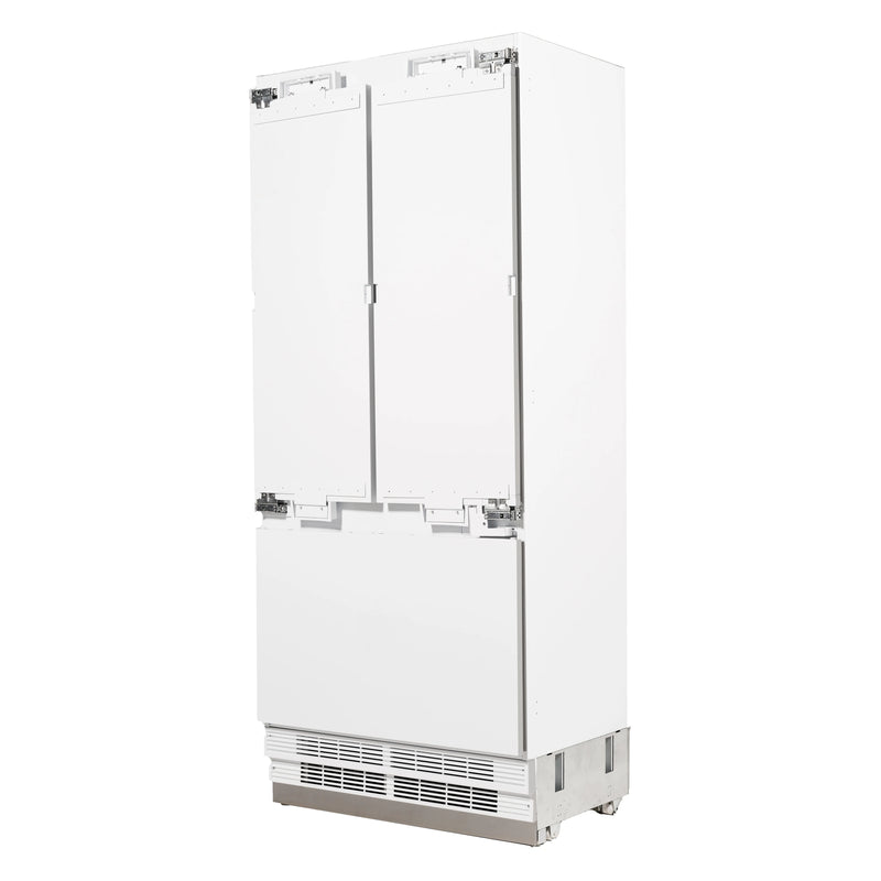 Thor Kitchen X-Series 36-Inch 19.6 Cu. Ft. Panel Ready Refrigerator with Bottom Freezer, Internal Water Dispenser and Ice Maker (XRF3619BFP)