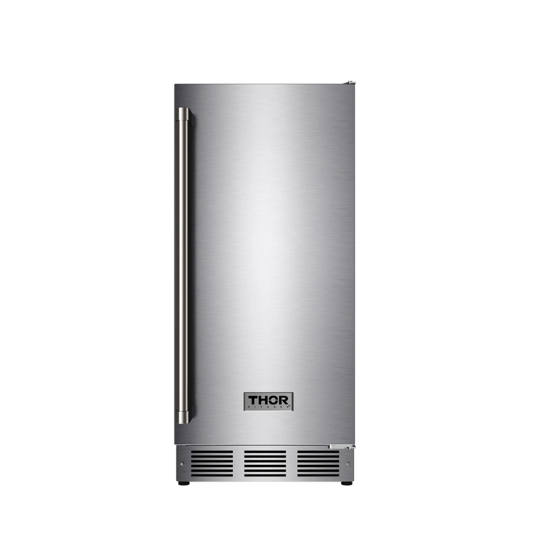 Thor Kitchen 15-Inch Indoor Outdoor Ice Maker with Drain Pump (TIM1511)
