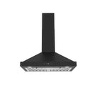 Thor Kitchen 30-Inch 350 CFM Wall Mount Chimney Range Hood in Black (TRH3035B)
