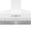 Thor Kitchen 30-Inch 350 CFM Wall Mount Chimney Range Hood in White (TRH3035W)