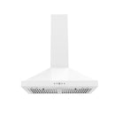 Thor Kitchen 30-Inch 350 CFM Wall Mount Chimney Range Hood in White (TRH3035W)