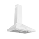 Thor Kitchen 30-Inch 350 CFM Wall Mount Chimney Range Hood in White (TRH3035W)