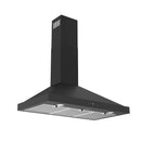 Thor Kitchen 36-Inch 350 CFM Wall Mount Chimney Range Hood in Black (TRH3635B)