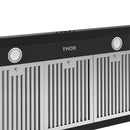 Thor Kitchen 36-Inch 350 CFM Wall Mount Chimney Range Hood in Black (TRH3635B)