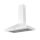 Thor Kitchen 36-Inch 350 CFM Wall Mount Chimney Range Hood in White (TRH3635W)