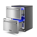 Thor Kitchen 24-Inch Indoor Outdoor Freezer Drawer in Stainless Steel (TRZ24U)