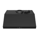 Thor Kitchen 30-Inch 480 CFM Convertible Under Cabinet Range Hood with Baffle Filters in Black (TUH3048B)