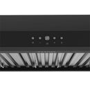 Thor Kitchen 36-Inch 480 CFM Convertible Under Cabinet Range Hood with Baffle Filters in Black (TUH3648B)