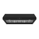 Thor Kitchen 36-Inch 480 CFM Convertible Under Cabinet Range Hood with Baffle Filters in Black (TUH3648B)