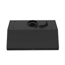 Thor Kitchen 36-Inch 480 CFM Convertible Under Cabinet Range Hood with Baffle Filters in Black (TUH3648B)