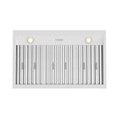 Thor Kitchen 36-Inch 480 CFM Convertible Under Cabinet Range Hood with Baffle Filters in White (TUH3648W)