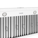Thor Kitchen 36-Inch 480 CFM Convertible Under Cabinet Range Hood with Baffle Filters in White (TUH3648W)