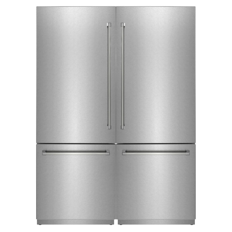 Thor Kitchen X-Series 60-Inch 32.2 Cu. Ft. Built-In Refrigerator with Bottom Freezer, Internal Water Dispenser and Ice Maker, in Stainless Steel