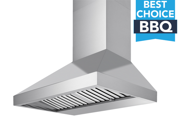 Victory Twister BBQ 36-Inch 1200 CFM Under Cabinet Outdoor Range Hood for Barbeques in Stainless Steel (Twister-BBQ-36)