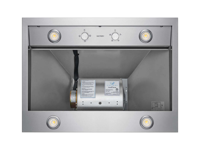 Victory Twister 30-Inch 750 CFM Wall Mount Range Hood in Stainless Steel (Twister-30)