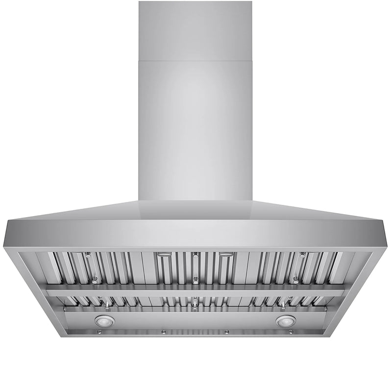 Victory Twister 36-Inch 750 CFM Island Range Hood in Stainless Steel (Twister-Island-36)