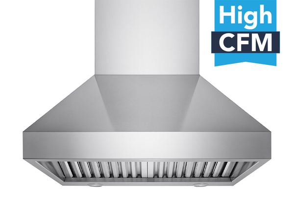 Victory TwisterMAX 36-Inch 1200 CFM Wall Mount Range Hood in Stainless Steel (Twister-MAX-36)