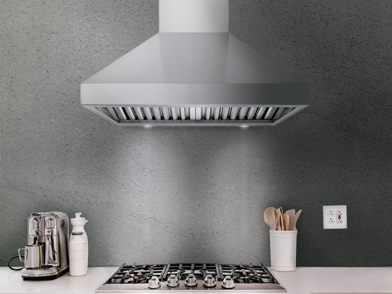 Victory TwisterMAX 48-Inch 1200 CFM Wall Mount Range Hood in Stainless Steel (Twister-MAX-48)