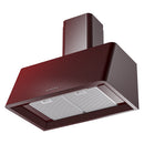 ILVE Nostalgie II 30-Inch 600 CFM Wall Mounted Range Hood in Burgundy (UAG30BU)