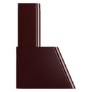 ILVE Nostalgie II 30-Inch 600 CFM Wall Mounted Range Hood in Burgundy (UAG30BU)