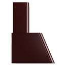 ILVE Nostalgie II 36-Inch 600 CFM Wall Mounted Range Hood in Burgundy (UAG36BU)