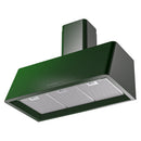ILVE Nostalgie II 36-Inch 600 CFM Wall Mounted Range Hood in Emerald Green (UAG36EG)