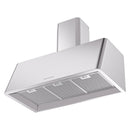 ILVE Nostalgie II 36-Inch 600 CFM Wall Mounted Range Hood in Stainless Steel (UAG36SS)