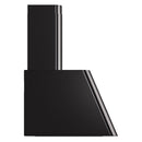 ILVE Nostalgie II 40-Inch 600 CFM Wall Mounted Range Hood in Glossy Black (UAG40BK)