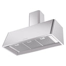 ILVE Nostalgie II 40-Inch 600 CFM Wall Mounted Range Hood in Stainless Steel (UAG40SS)