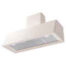 ILVE Nostalgie II 48-Inch 850 CFM Wall Mounted Range Hood in Antique White (UAG48AW)
