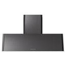 ILVE Nostalgie II 48-Inch 850 CFM Wall Mounted Range Hood in Glossy Black (UAG48BK)