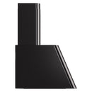 ILVE Nostalgie II 48-Inch 850 CFM Wall Mounted Range Hood in Glossy Black (UAG48BK)