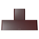 ILVE Nostalgie II 48-Inch 850 CFM Wall Mounted Range Hood in Burgundy (UAG48BU)