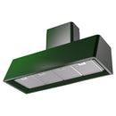 ILVE Nostalgie II 48-Inch 850 CFM Wall Mounted Range Hood in Emerald Green (UAG48EG)
