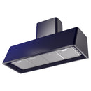 ILVE Nostalgie II 48-Inch 850 CFM Wall Mounted Range Hood in Midnight Blue (UAG48MB)